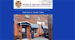 Desktop Screenshot of gentlesales.com